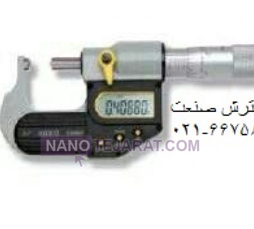 میکرومتر دیجیتال سر گرد 25-0 * میکرومتر سر گرد اسیمتو کد 0-01-147